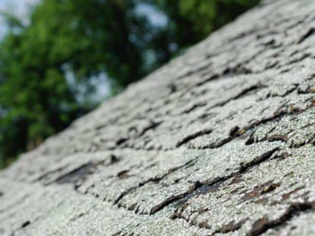 Badly damaged roof in need of residential roof repairs