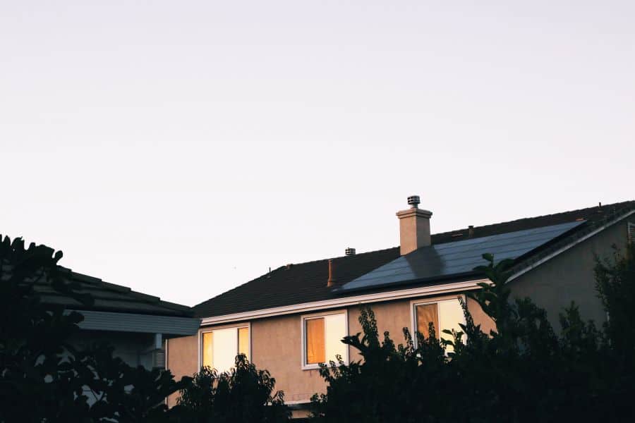 solar panels installed on a home in Colorado