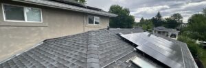 House with grey roof that had a roof replacement in Denver, CO