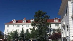 Exterior of The Stanley Hotel