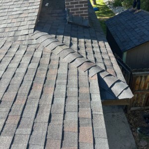 Roof with black roof by Elite Roofing & Solar in Denver