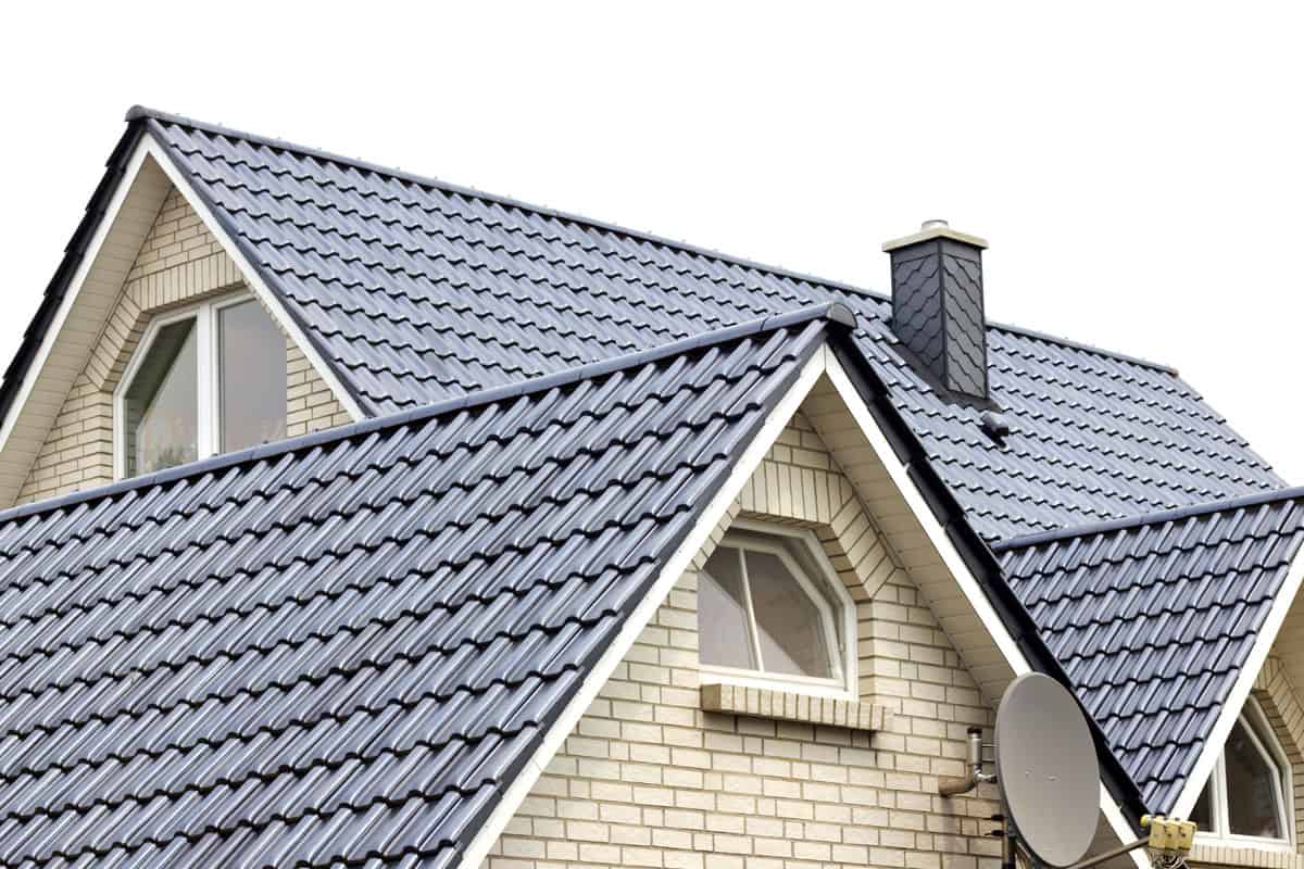 New roof on residential home